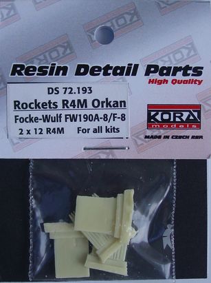 R4M Orkan with racks for Fw-190A-8/F-8